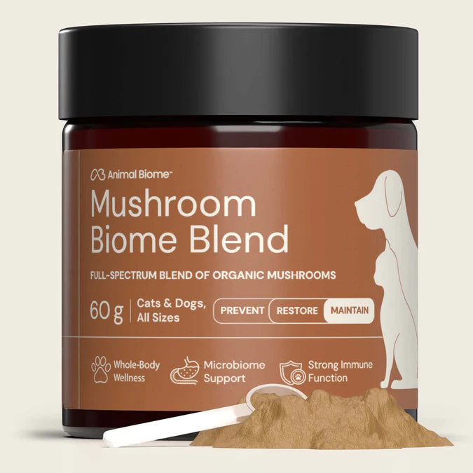 Mushroom Biome Blend for Cats and Dogs