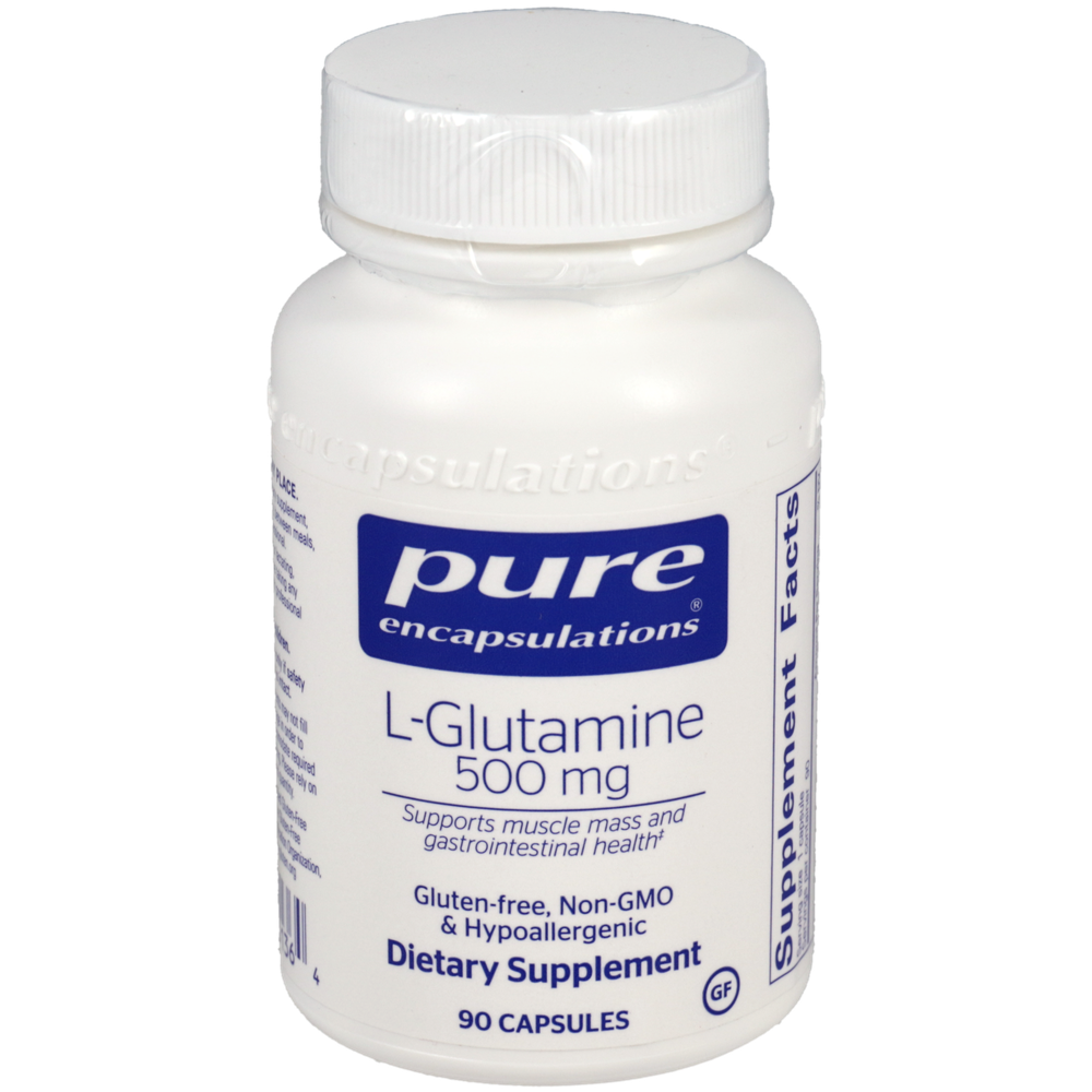 L-Glutamine 500mg - 90 capsules