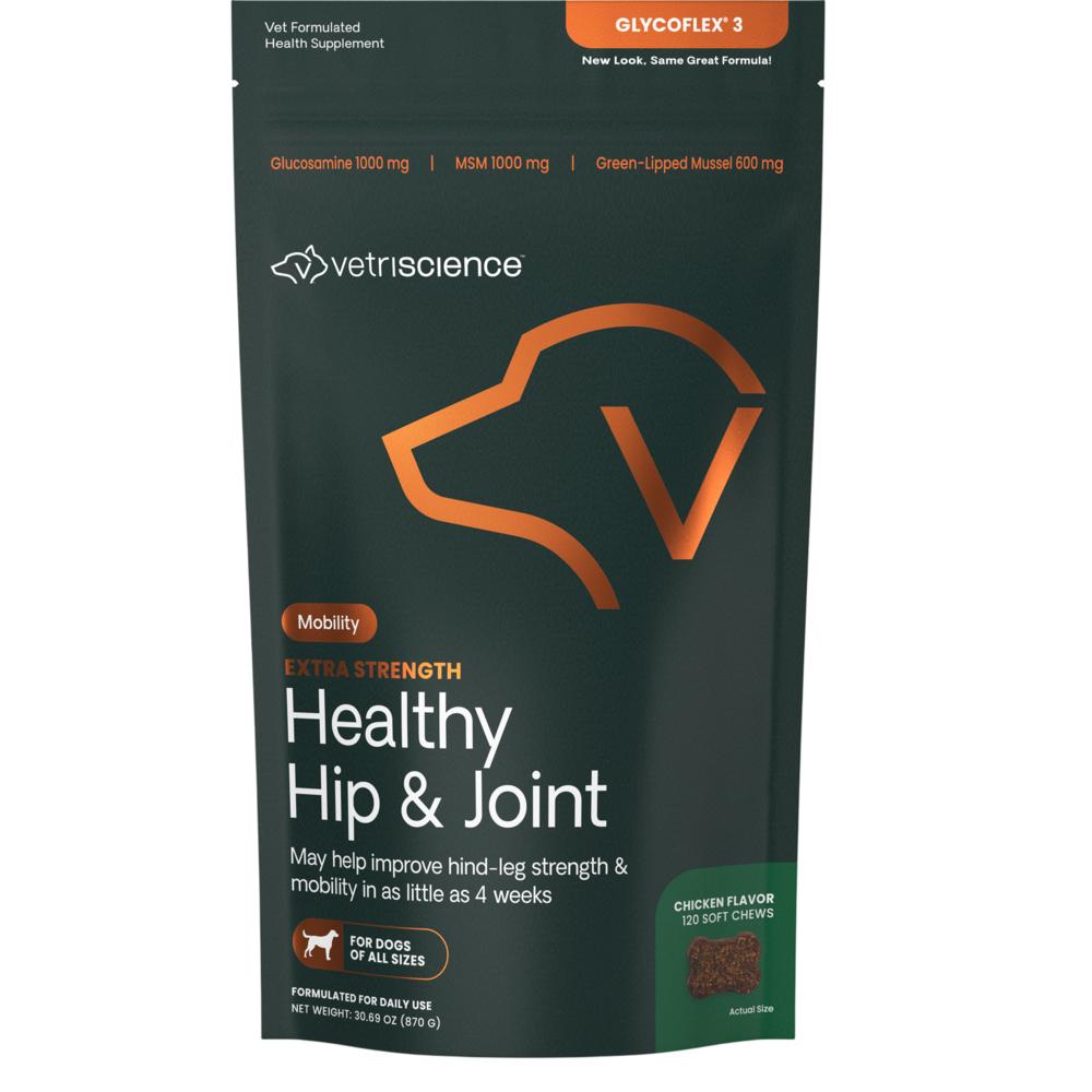 GlycoFlex® Stage 3 Hip & Joint Supplement for Dogs - Size: 120 Chewables