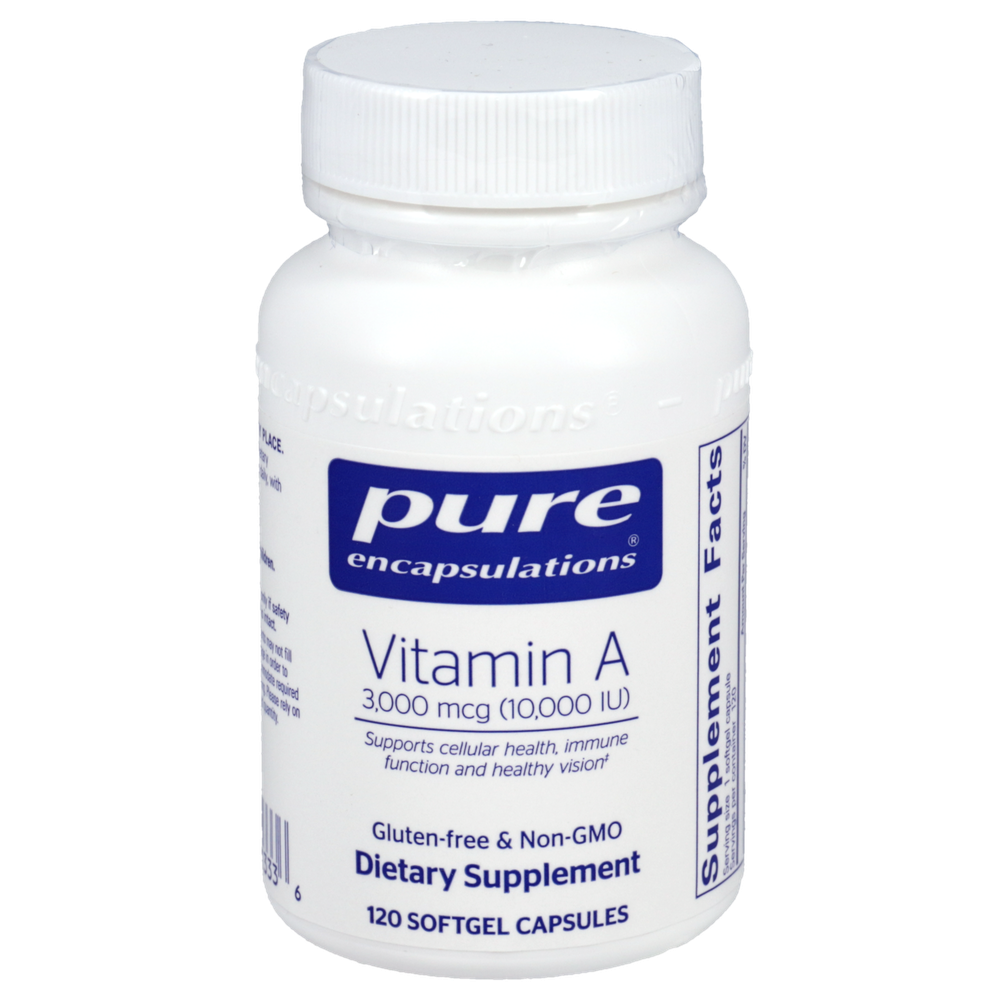 Vitamin A 3,000mcg (10,000IU) - 120 capsules