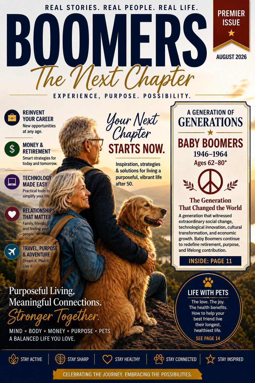 BOOMERS The Next Chapter August 2026 Issue