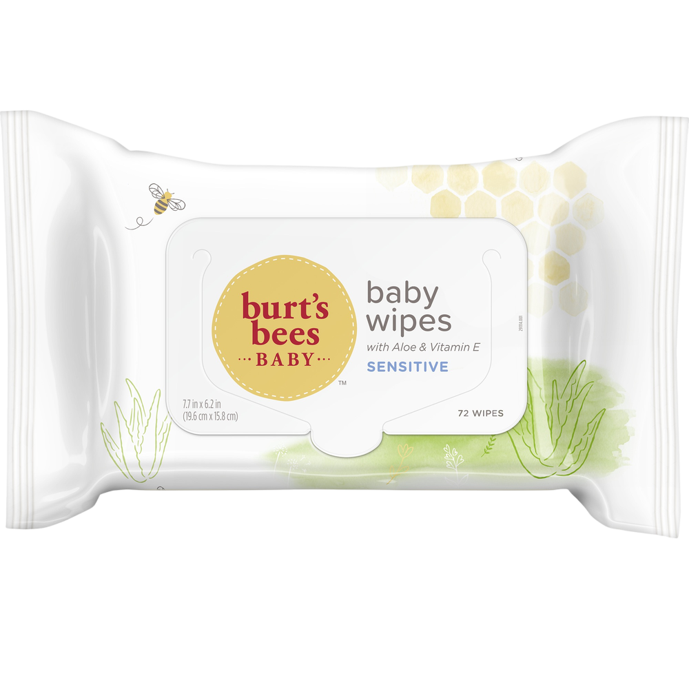 Baby Bee Wipes Chlorine Free - 72ct