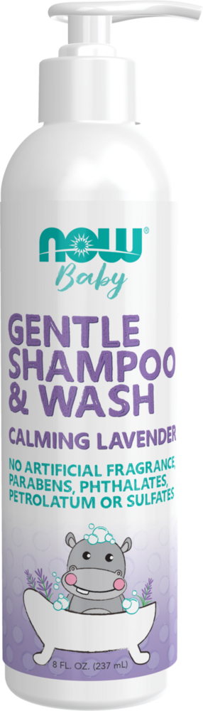 Gentle Baby Shampoo & Wash, Calming Lavender