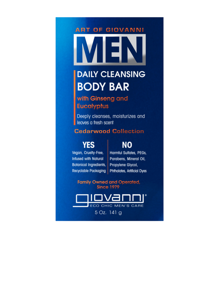 GIOVANNI MEN Cleansing Body Bar