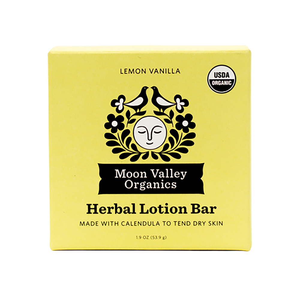 Moon Melt Lotion Bar Lemon Vanilla