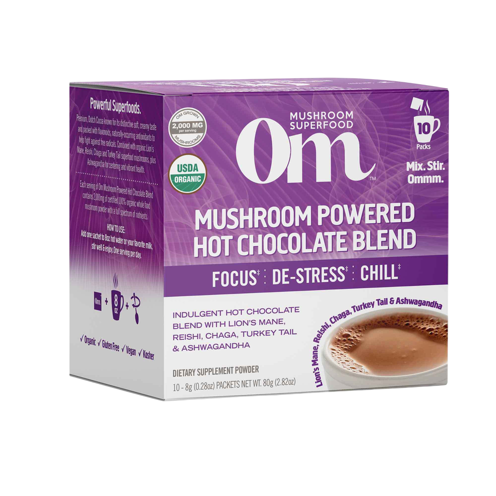 Mushroom Powered Hot Chocolate - 10 packets