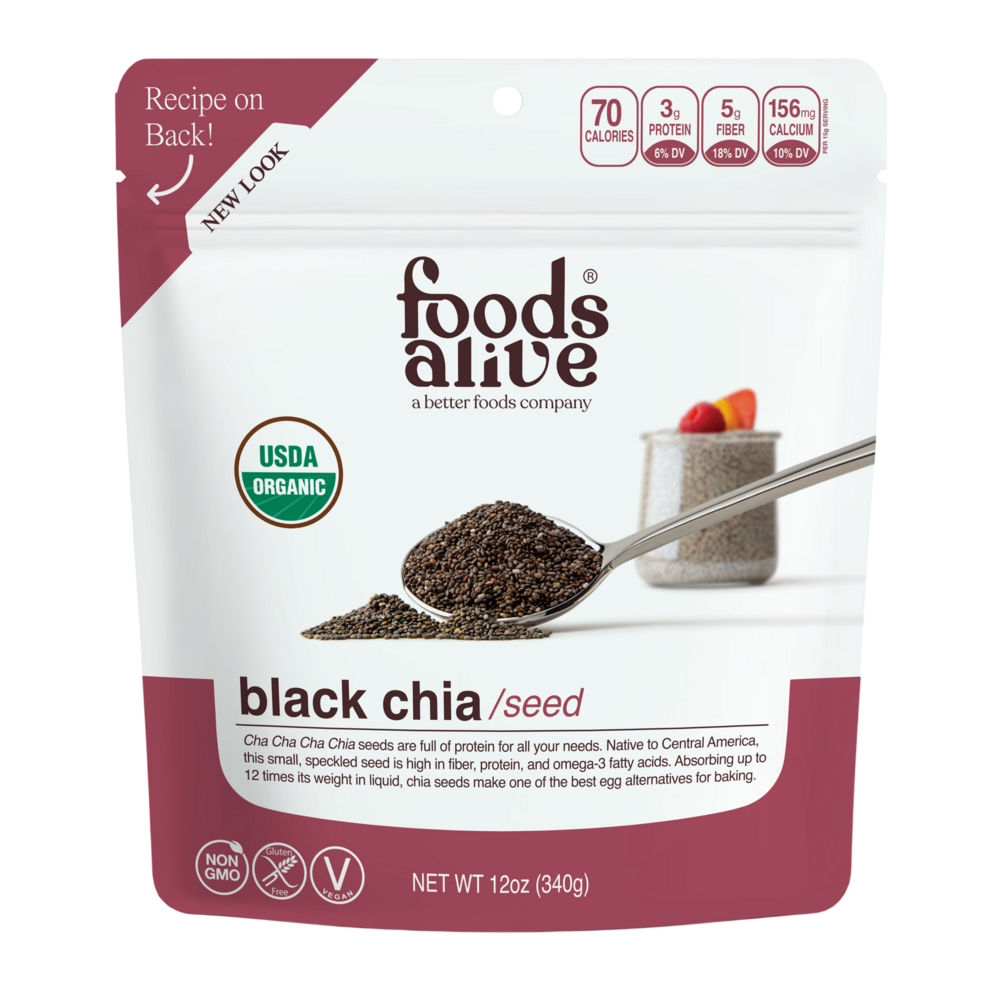 Organic Black Chia Seeds