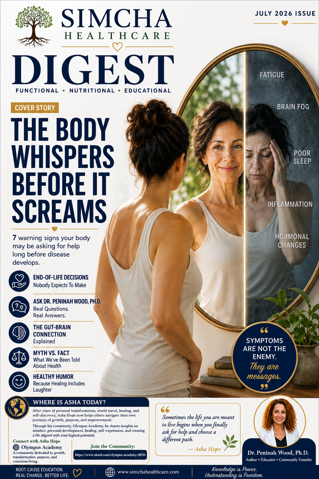 Simcha Health Digest Magazine - July Issue