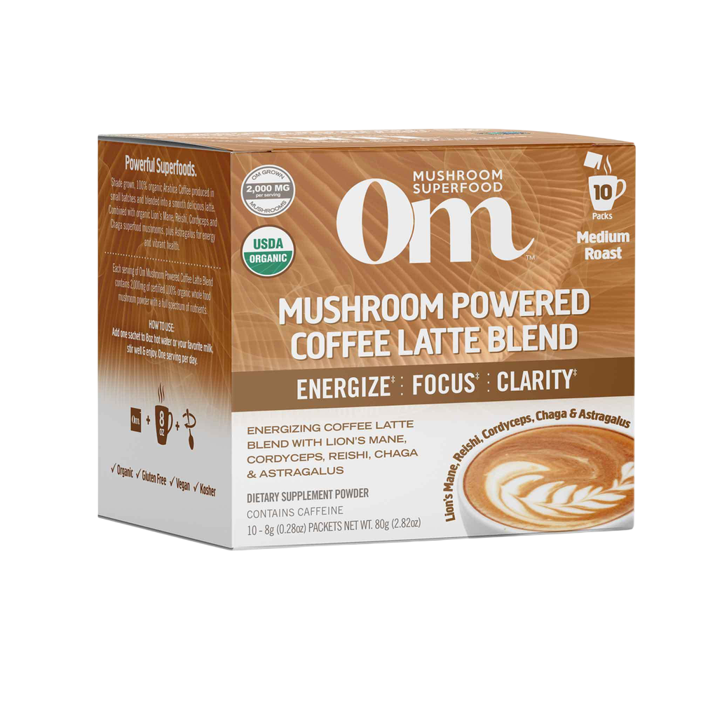 Mushroom Powered Coffee Latte 10 pack