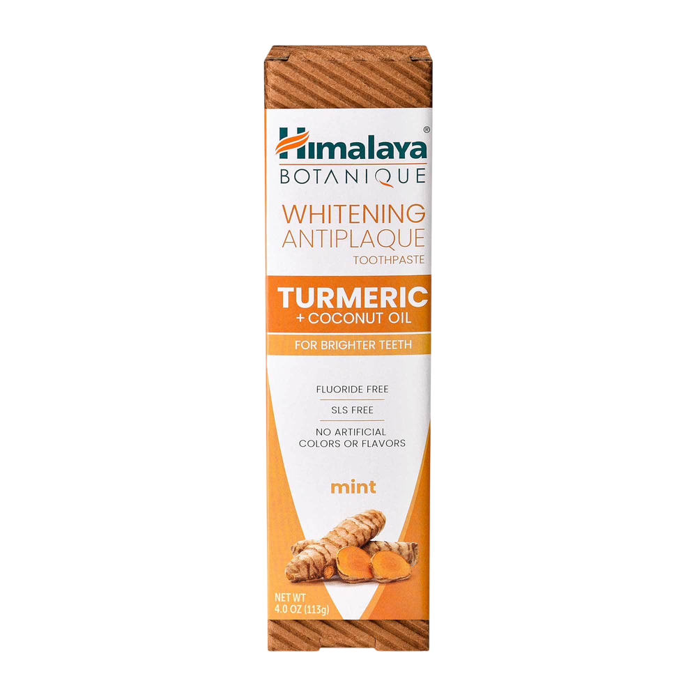 Whitening Antiplaque Turmeric + Coconut Oil Toothpaste
