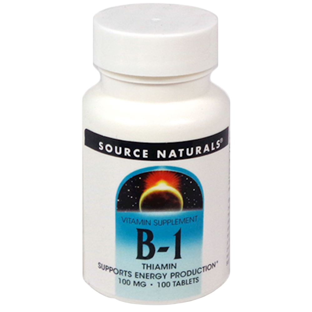 Vitamin B-1  100 mg - Tablets - 100ct