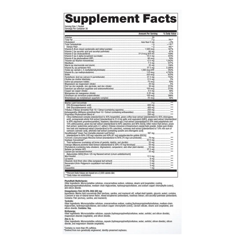 Wellness Essentials® Men's Vitality - 30 packets