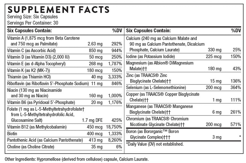 Women's Multi 50+ - Capsules 180ct